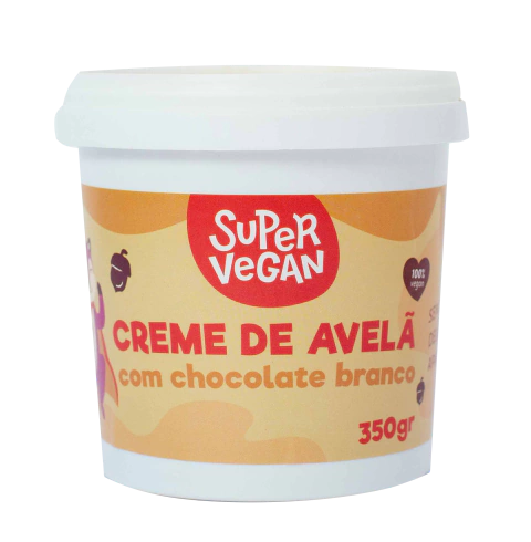 Super Cream Avelã com chocolate branco - 350g