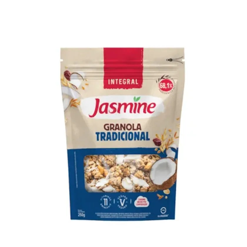 Granola Integral Tradicional Jasmine Pacote 250g