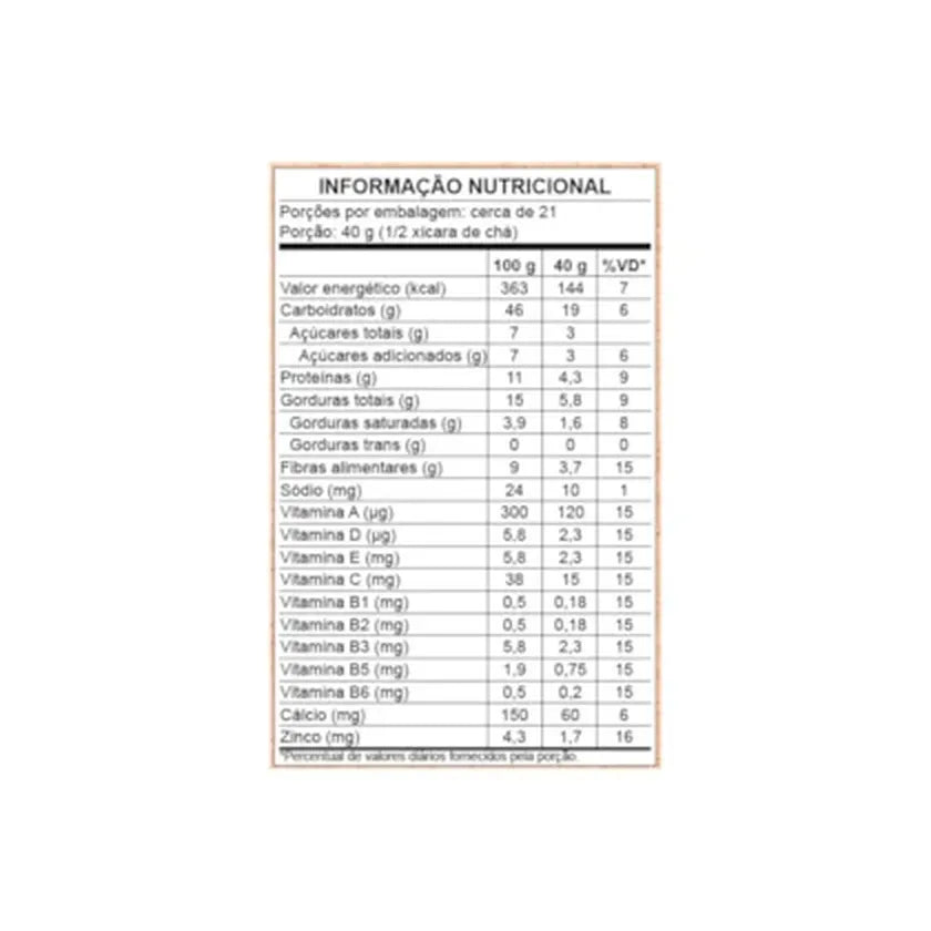 Granola Integral Cereais Maltados Jasmine Pacote 850g