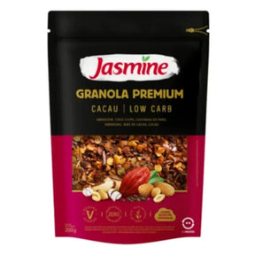 Granola Low Carb Cacau Jasmine Premium Pacote 200g