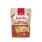 Granola Integral Banana e Canela Jasmine Pacote 250g
