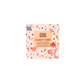 Panettone com Frutas Cristalizadas e Recheado com Creme Branco de Avelã (700gr)